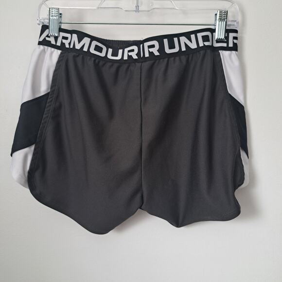 Under Armour Loose Athletic Shorts Women's Medium Gray - Picture 3 of 5